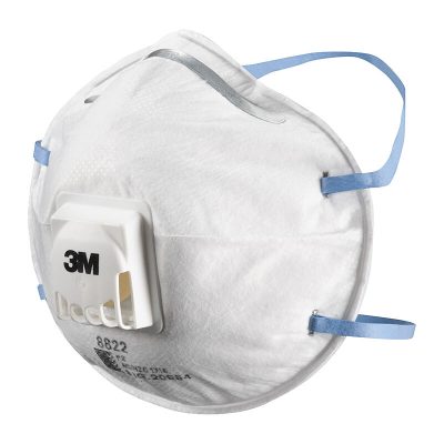 3M 8822 Resp P2 Vlv Ctn10 Bx24