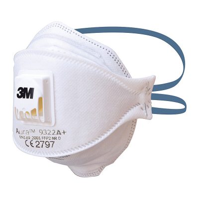 3M 9322A+ Respir Ctn 10 Bx12