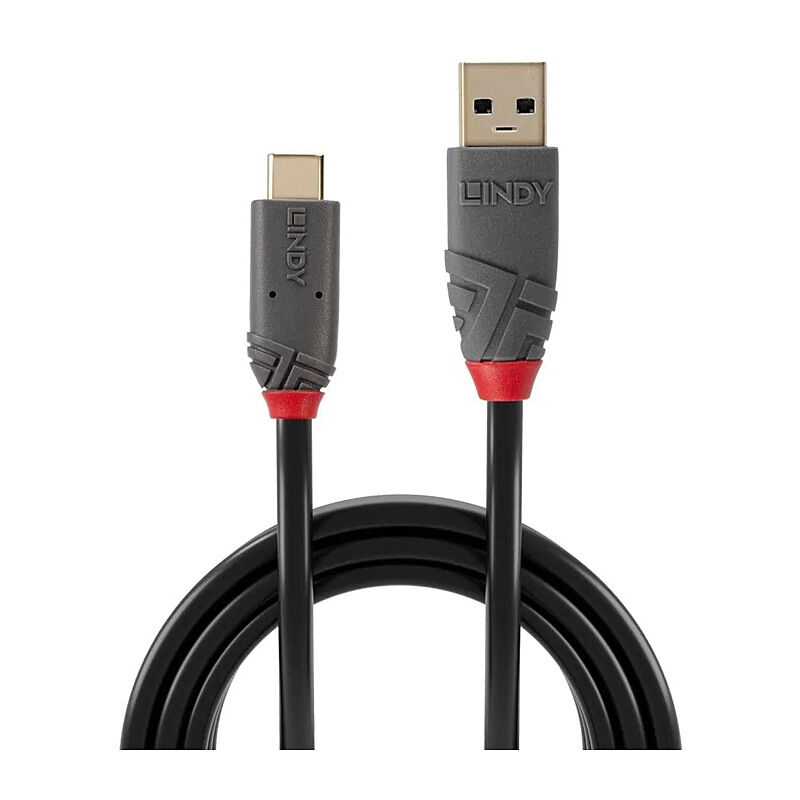 Lindy 0.5m USB 3.2 A to C Cbl - Image 2