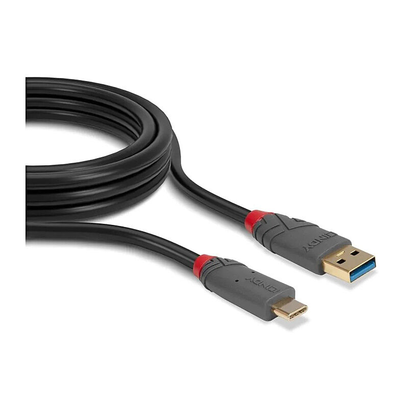 Lindy 0.5m USB 3.2 A to C Cbl - Image 3