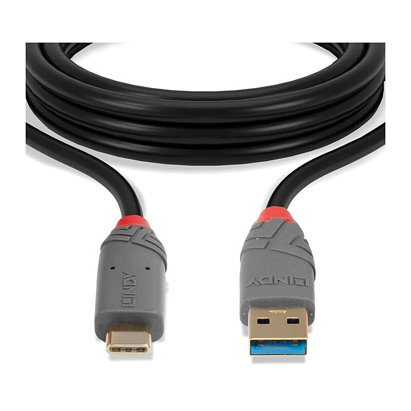 Lindy 0.5m USB 3.2 A to C Cbl - Image 4