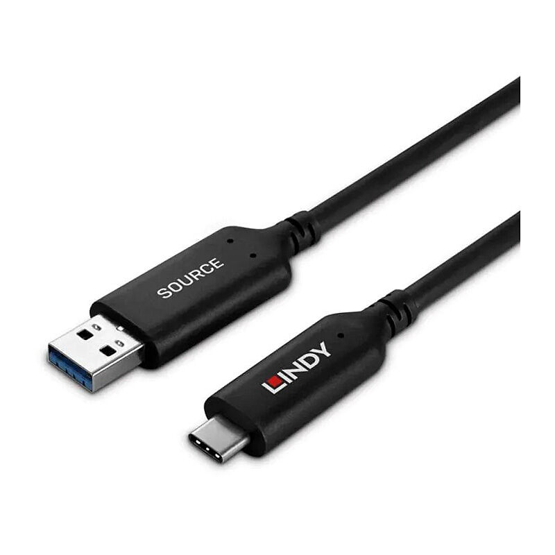 Lindy 10m USB A-C Hybrid Cbl - Image 3