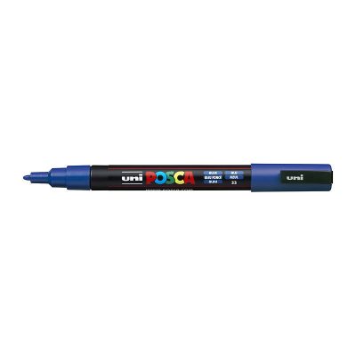 Posca PC-3M Fine Blt Mrkr Blu