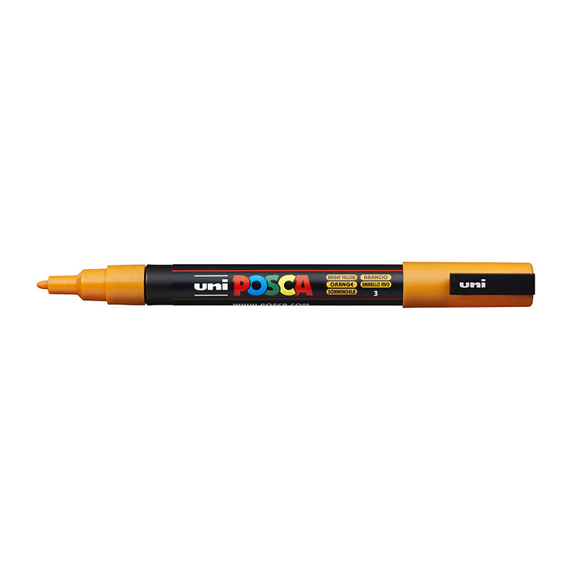 Posca Fine Bright Yellow