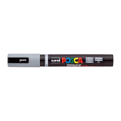 Posca Medium Brush Tip Grey