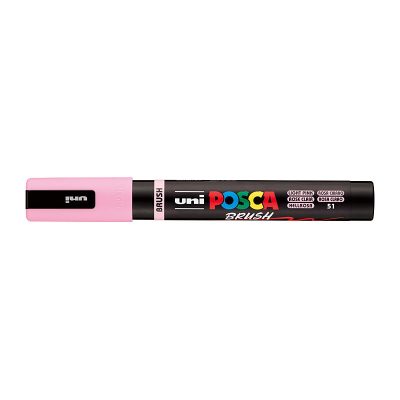 Posca Medium Brush Tip Lt Pink
