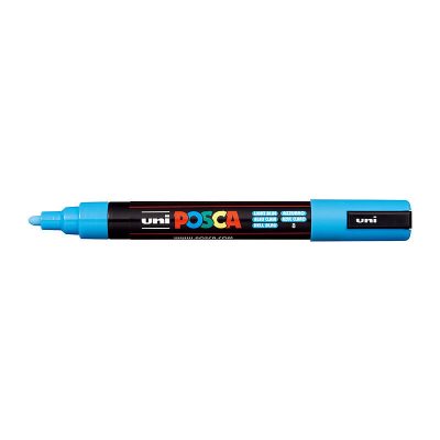 Posca PC-5M Med Blt  Light Blu