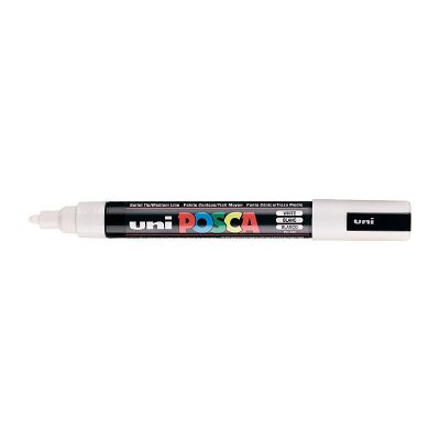 Posca PC-5M Med Blt Paint Wht