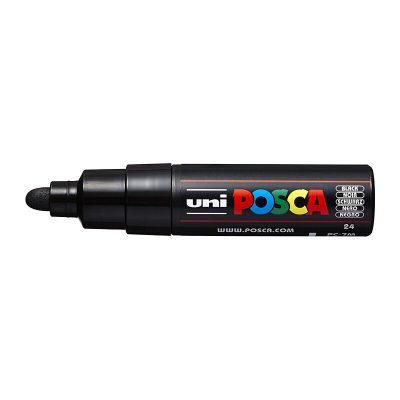 Posca PC-7M Bold Bullet Black