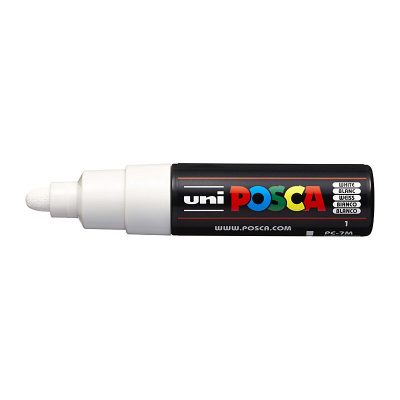 Posca Paint Mrk Bold Bullet Wh