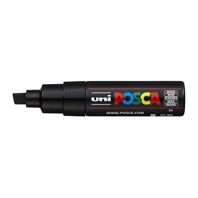 Posca PC-8M Bold Chisel Black
