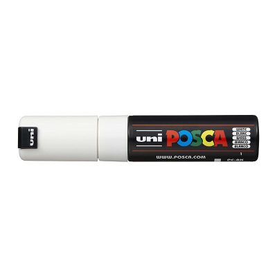Posca PC-8M Bold Chisel White