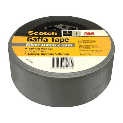 Sct Gaffa933 48mmx50M Slv Bx24