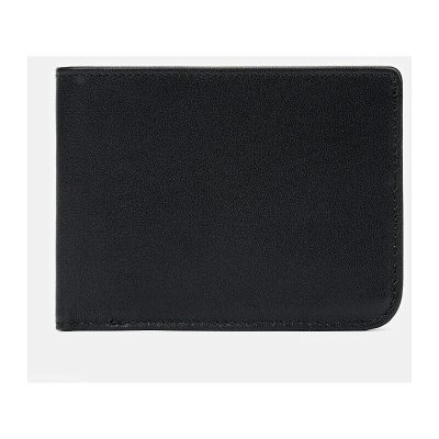 SLNT Bifold Wallet Leather Blk