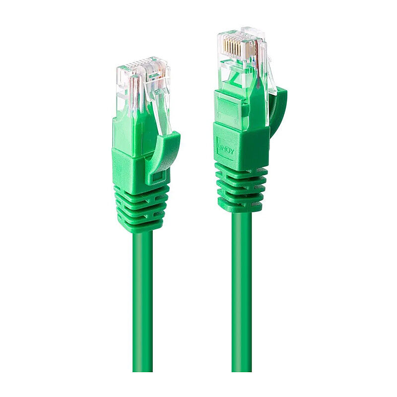 Lindy 2m CAT.6 U/UTP Green