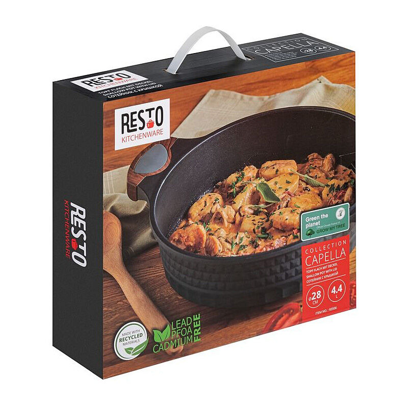 Resto Capella Shallow Pot D28 - Image 7