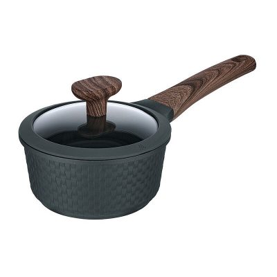 Resto Ran Black Saucepan D16